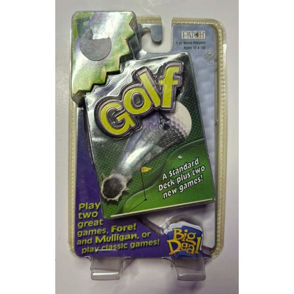 Patch Big Deal Fore Golf Card Game 2000